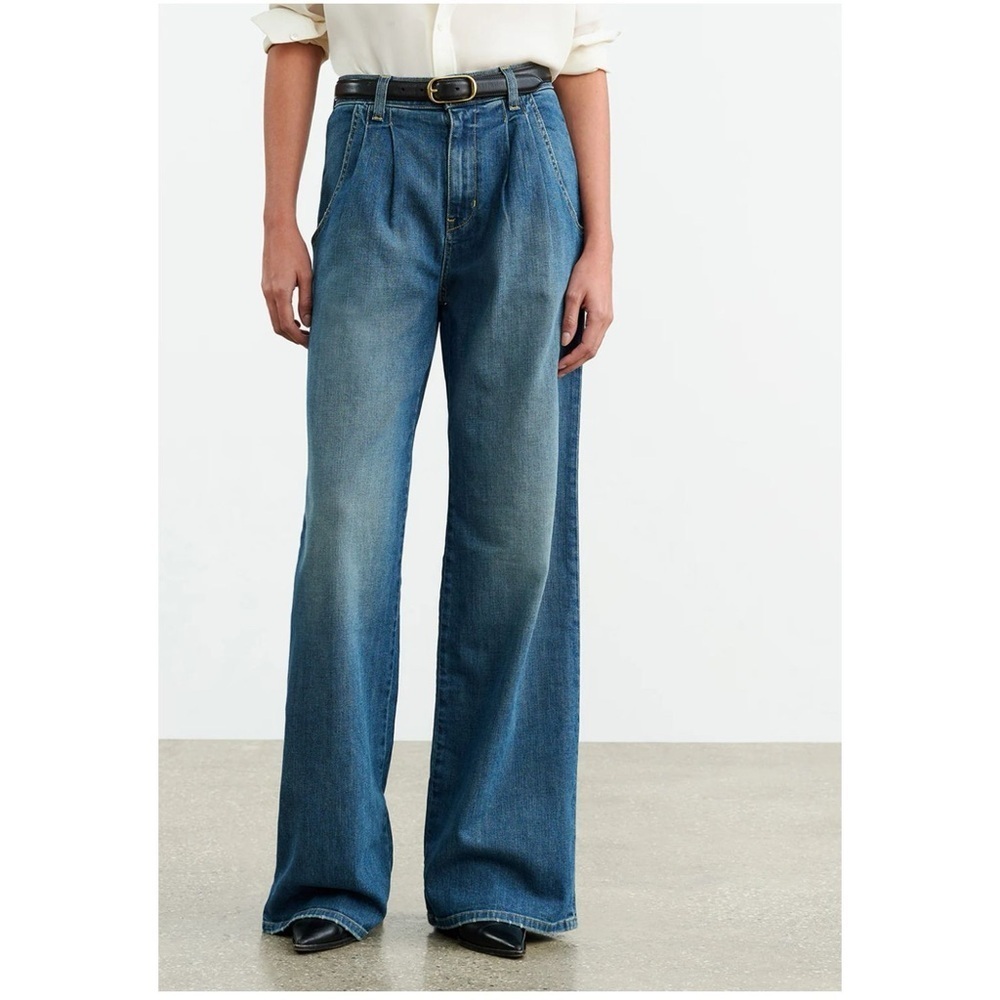 NWT Nili Lotan Flora Trouser Jeans - Picture 2 of 9